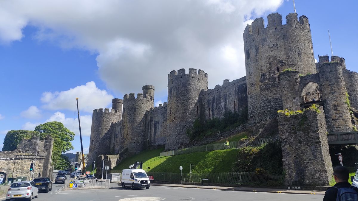 Conwy Castle in North Wales