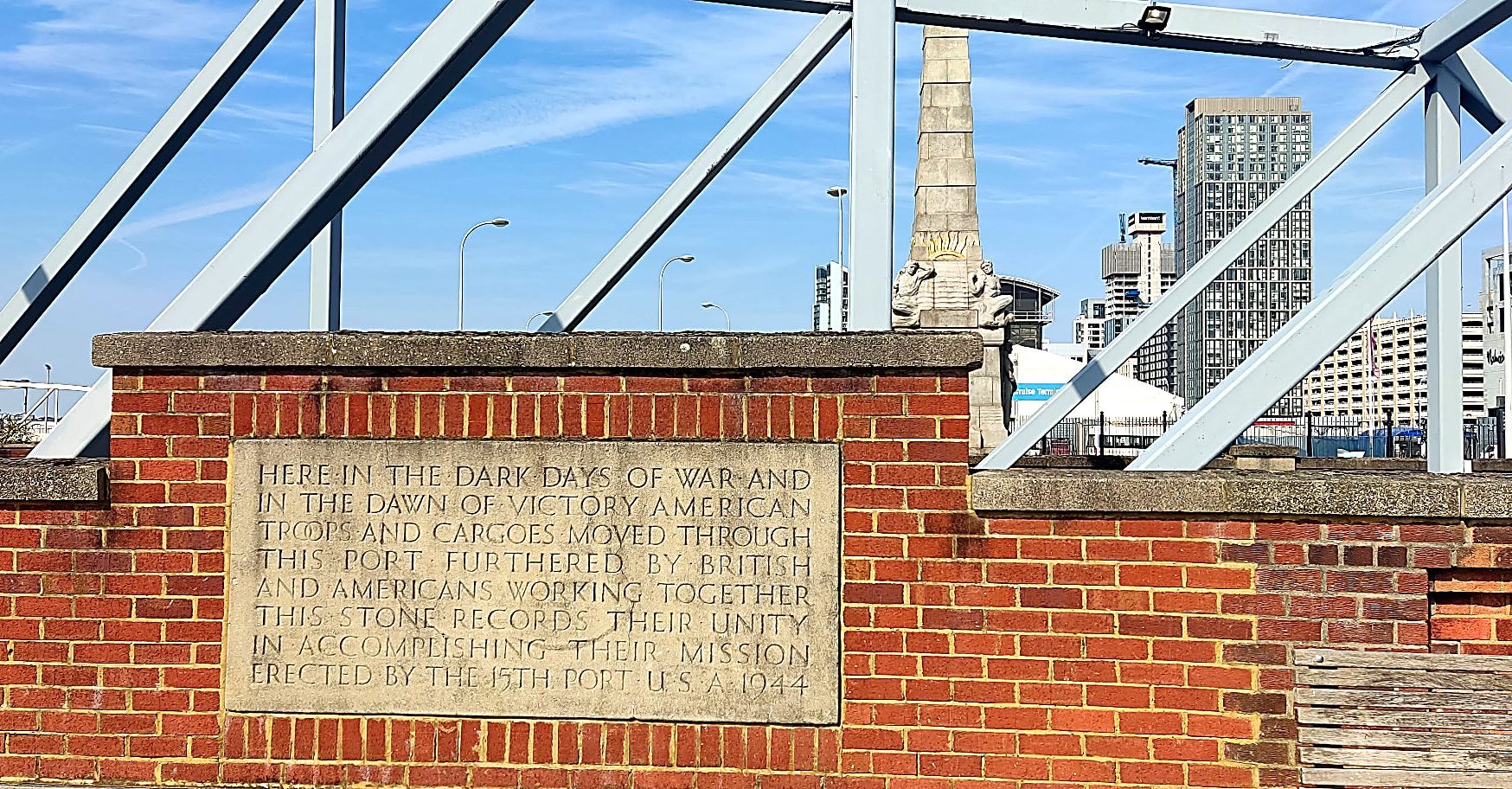 American war memorial in Liverpool